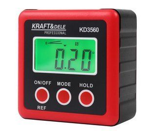 Професійний цифровий транспортир з магнітним рівнем Kraft&Dele KD3560 NODA-P000497 фото