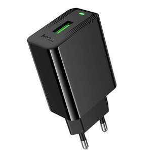 Мережевий Зарядний Пристрій Hoco CS92A 1USB QC 18W NODA-M001590 фото