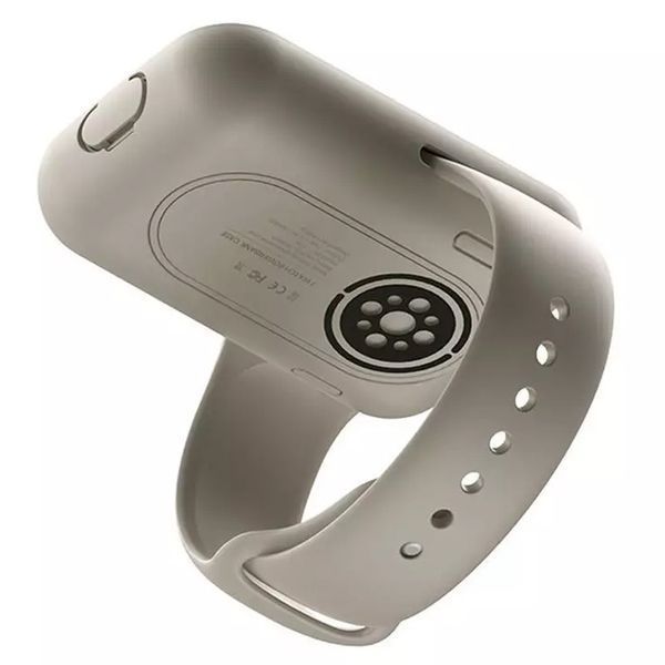 Повербанк Charging Soft Case для Apple Watch 49 мм 1200 mAh Moon White NODA-IT NODA-IT000575 фото