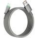 Кабель WIWU C081 Maglink USB-A to Lightning 12W 1 м сірий NODA-IT NODA-IT001576 фото 3