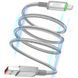 Кабель WIWU C081 Maglink USB-A to Lightning 12W 1 м сірий NODA-IT NODA-IT001576 фото 4