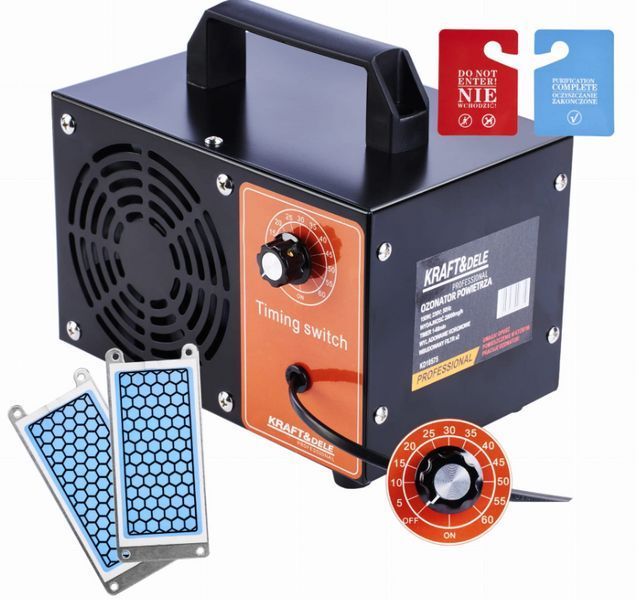 Озонатор повітря Kraft&Dele 150W 2800 мг/год з фільтром NODA-P NODA-P000364 фото
