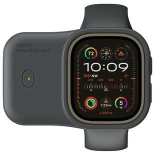 Повербанк Charging Soft Case для Apple Watch 40/41 мм 1200 mAh Midnight Blue NODA-IT NODA-IT000581 фото
