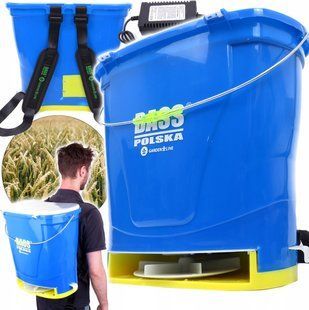 Акумуляторна сівалка-розкидач для насіння та добрив 20 л 10 м Bass Polska 8562 NODA-P000187 фото