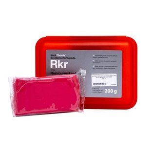 Глина для очистки и полировки ЛКП Reinigungsknete rot сильно абразивная 183002 фото