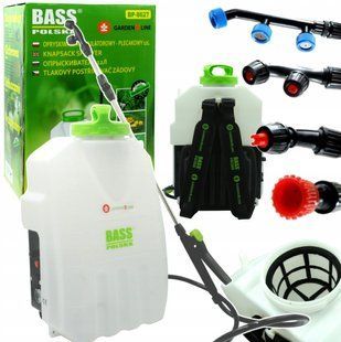Обприскувач ранцевий акумуляторний 12 л Bass Polska 8627 NODA-P000191 фото