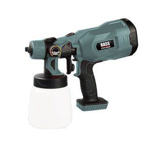 Акумуляторний пістолет для фарбування 800 мл, без акумулятора PAINT GUN BassPolska 4544 NODA-P000024 фото
