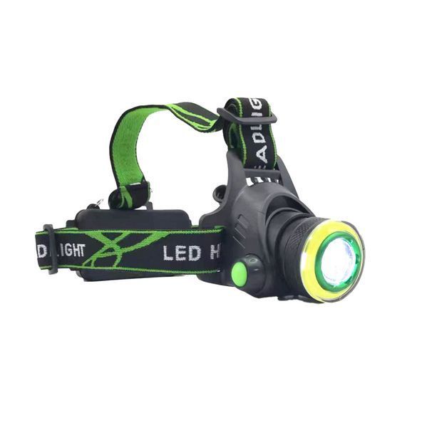 Акумуляторний налобний LED-ліхтар Bass Polska з відбивачем NODA-P NODA-P000405 фото