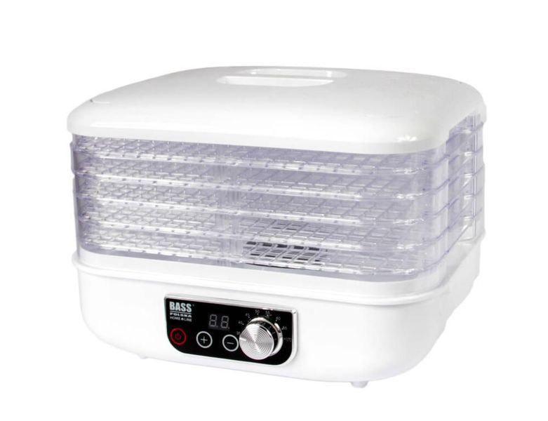 Сушарка для овочів і фруктів Bass Polska 250W з регульованими лотками NODA-P NODA-P000028 фото