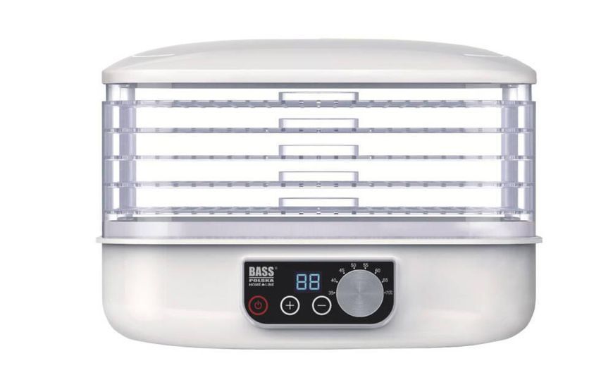 Сушарка для овочів і фруктів Bass Polska 250W з регульованими лотками NODA-P NODA-P000028 фото