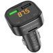 Автомобільний FM-модулятор Borofone BC43 Flash 18W + QC3.0 2&times;USB-A чорний NODA-IT NODA-IT000546 фото 2