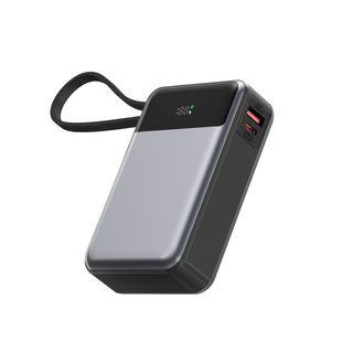 Універсальна Мобільна Батарея Power Bank AceFast M21 PD65W with cable Type-C, 20000mAh NODA-M001558 фото